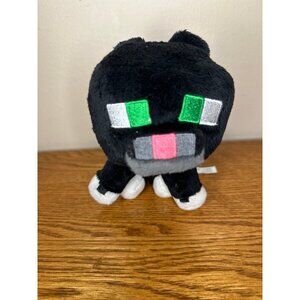 Minecraft MOJANG JINX Tuxedo Cat Plush Stuffed Plushie Toy Black And White Rare